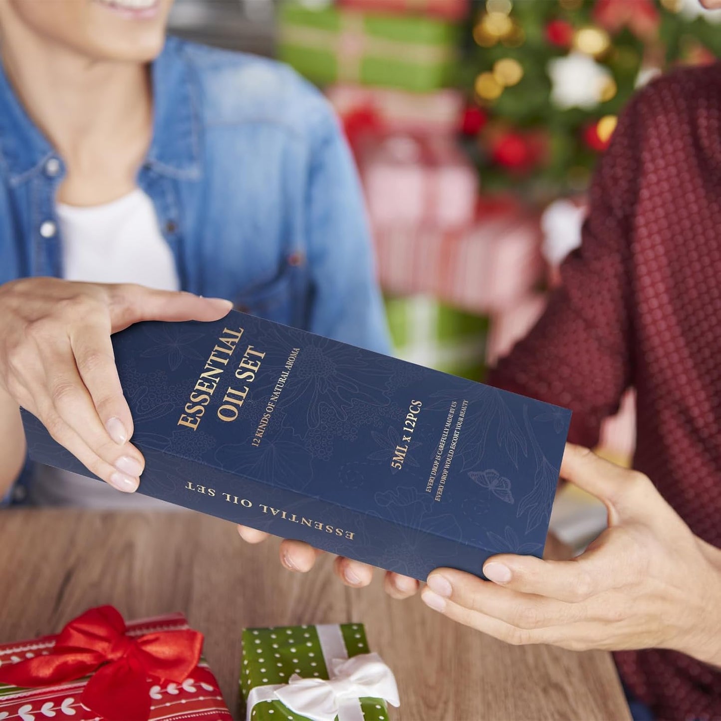 Essential Oils by Natural Essential Oil Set -12 Essential Oils Gift Set for Diffuser, Massage, Fragrance Oil Scent for DIY Candle and Soap Making (12 * 5ML)