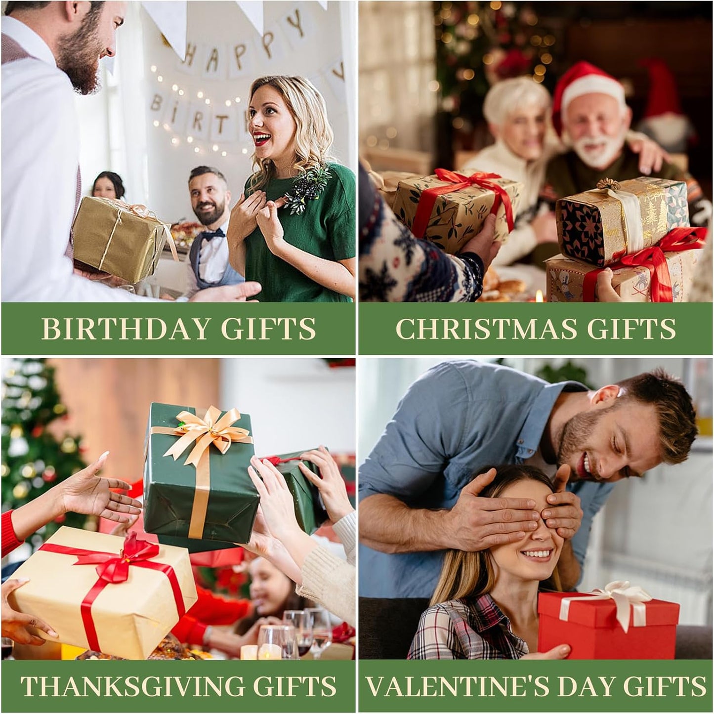 Scented Candles for Women, 10.58 Oz 3 Wick Natural Soy Wax Sandalwood Candle for Home Scented, Aromatherapy Candle for Women Men, 50 Hours Long Lasting Burn Time