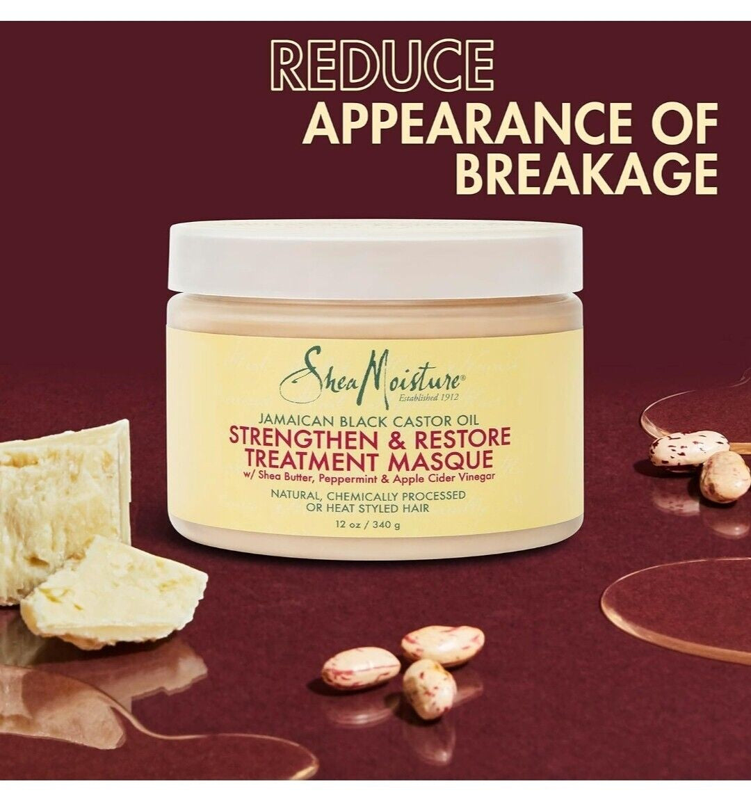 Shea Moisture Jamaican Black Castor Oil Strengthen&Res
