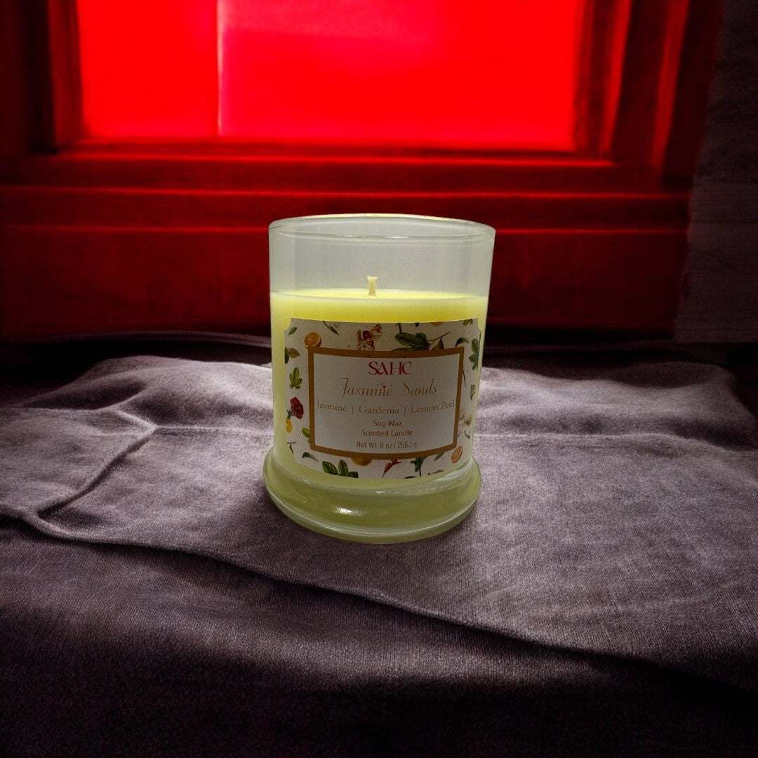 Jasmine Sands Scented Soy Candle