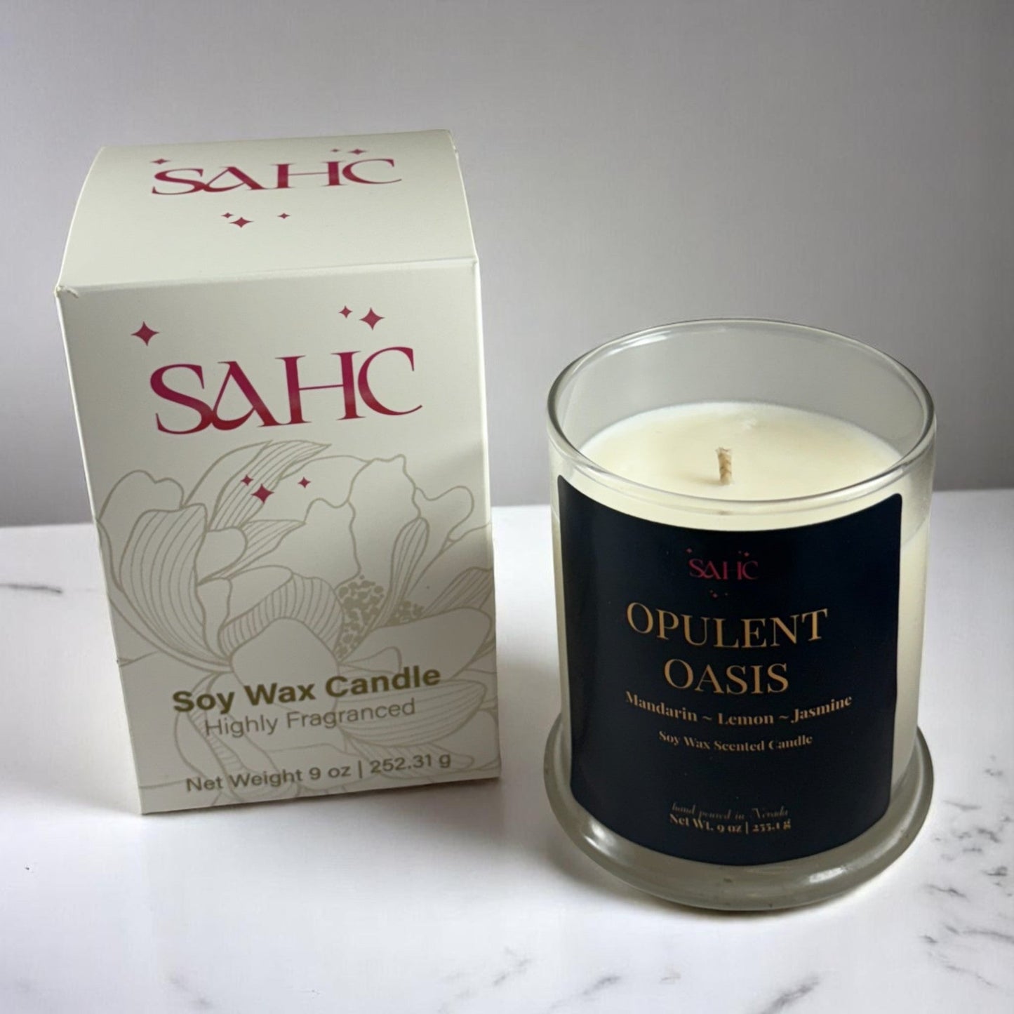 Opulent Oasis Scented Soy Candle