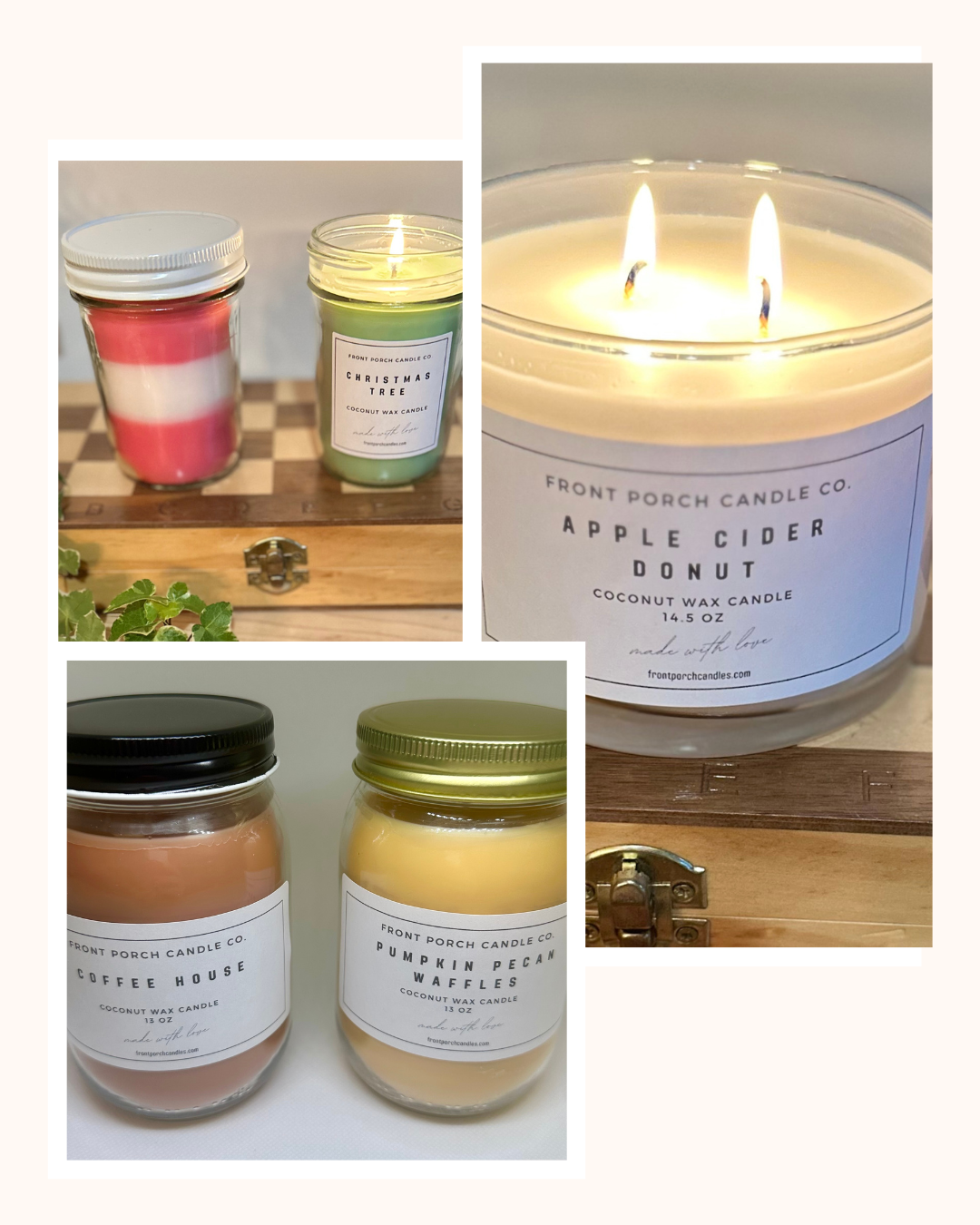 Cotton Candy Coconut Wax Candles- You Pick Size