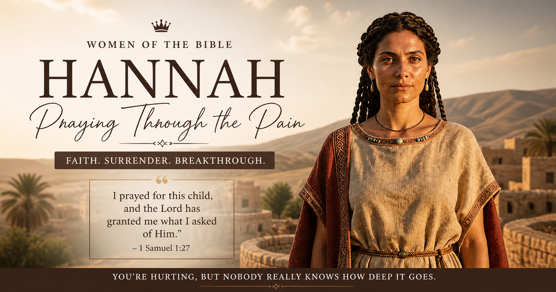 reflecting deep prayer, emotional pain, and quiet strength—representing faith, waiting, and spiritual breakthrough.