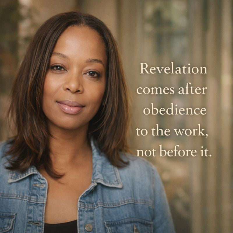 Daily Reflection Series | Revelation Comes After Obedience