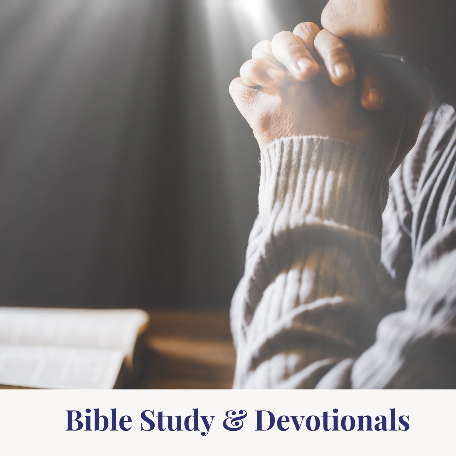 Open Bible resting on a soft beige surface with gentle morning light and a cup of tea beside it, symbolizing faith, reflection, and renewal—perfect for devotionals and Bible study moments that nurture balance and spiritual growth.