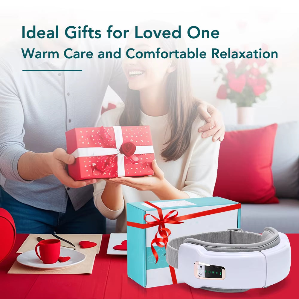 Vibration Eye Massager Bluetooth Music Smart Eye Mask Hot Compress Air Bag Eye Massager Eye Strain Relief Home Eye Care Device