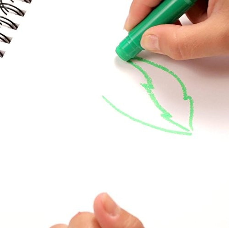 Faber Castell 12 Count Gel Stick Watercolor Crayons Set with Brush Non Toxic