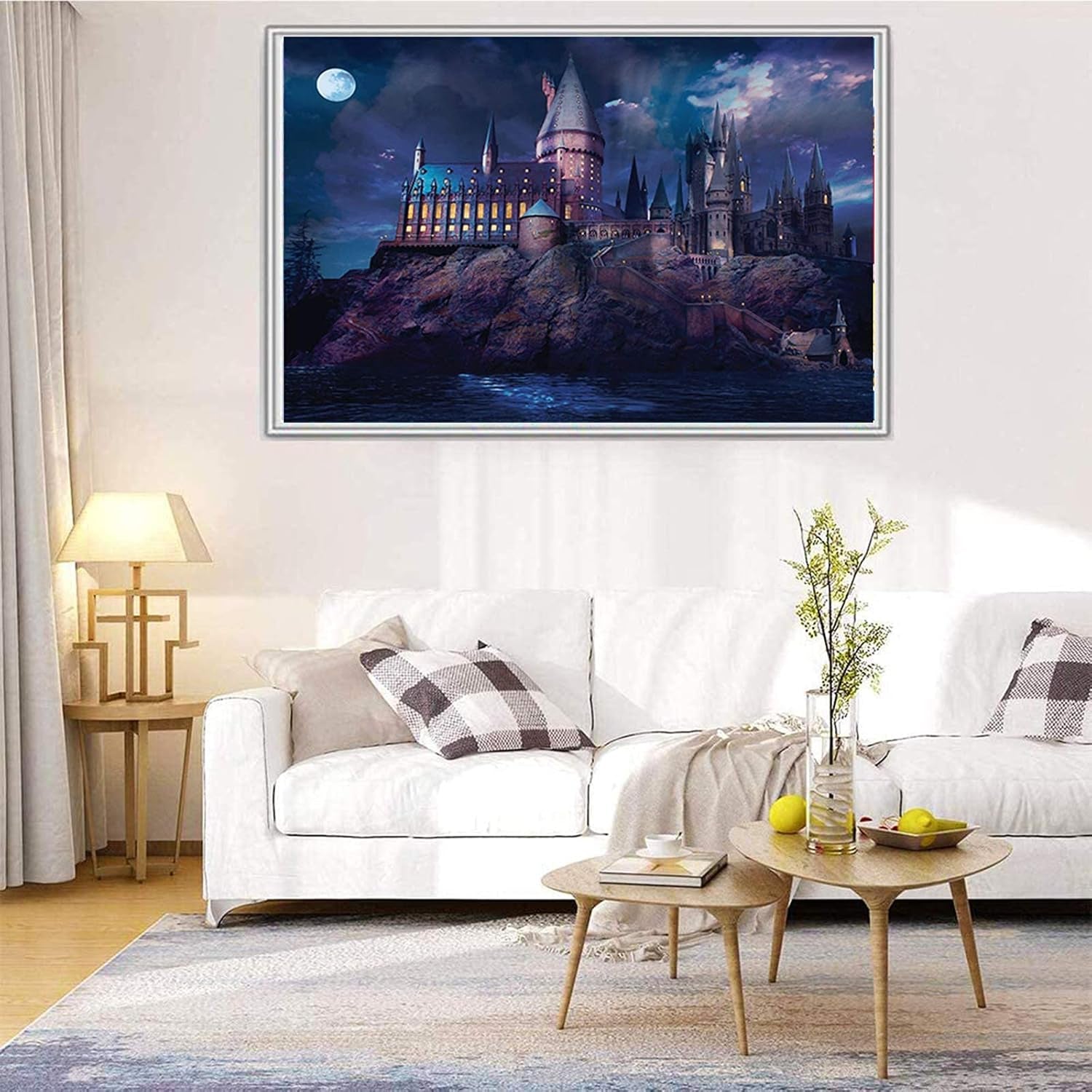 Jigsaw Puzzles for Adults 1000 Pieces Kids Boys Girls,Magic Academy,Intellective Educational Decompression Gift Fun Interesting Family Parent Child Cooperative Game