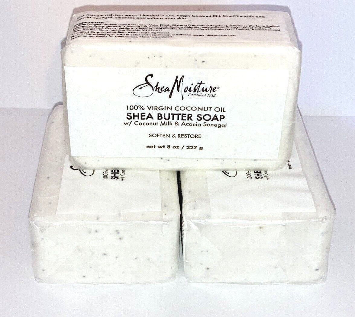 Shea Moisture 100% Virgin Coconut Oil Daily Hydration Shampoo & Conditioner 34Oz