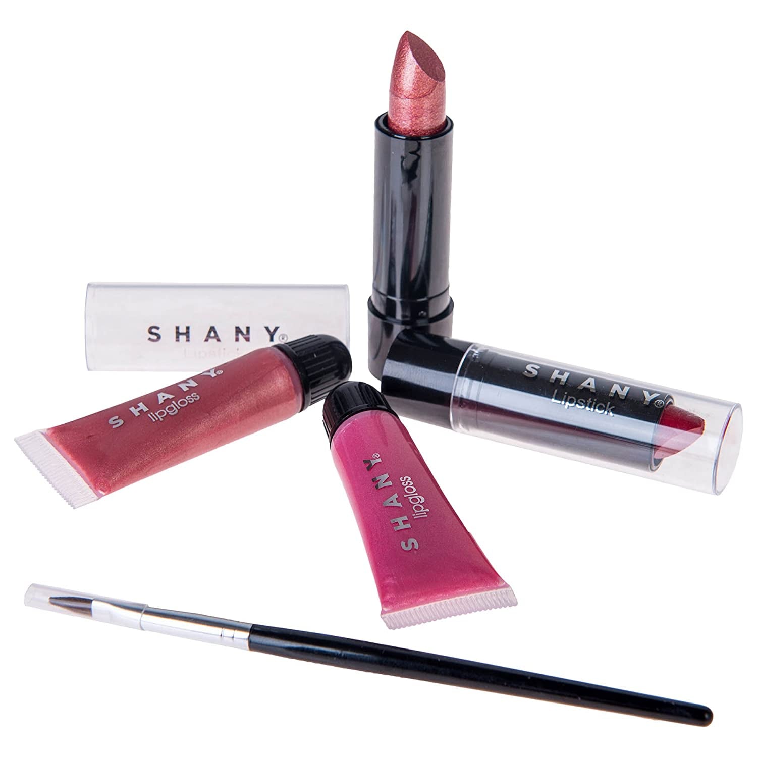 Carry All Trunk Makeup Train Case with Re-Usable Aluminum Beauty Storage Organizer Case. Make up Set with Eye Palettes, Blushes,Face Powders, Manicure, Pedicure and Cosmetics Brushes. GIFT SET