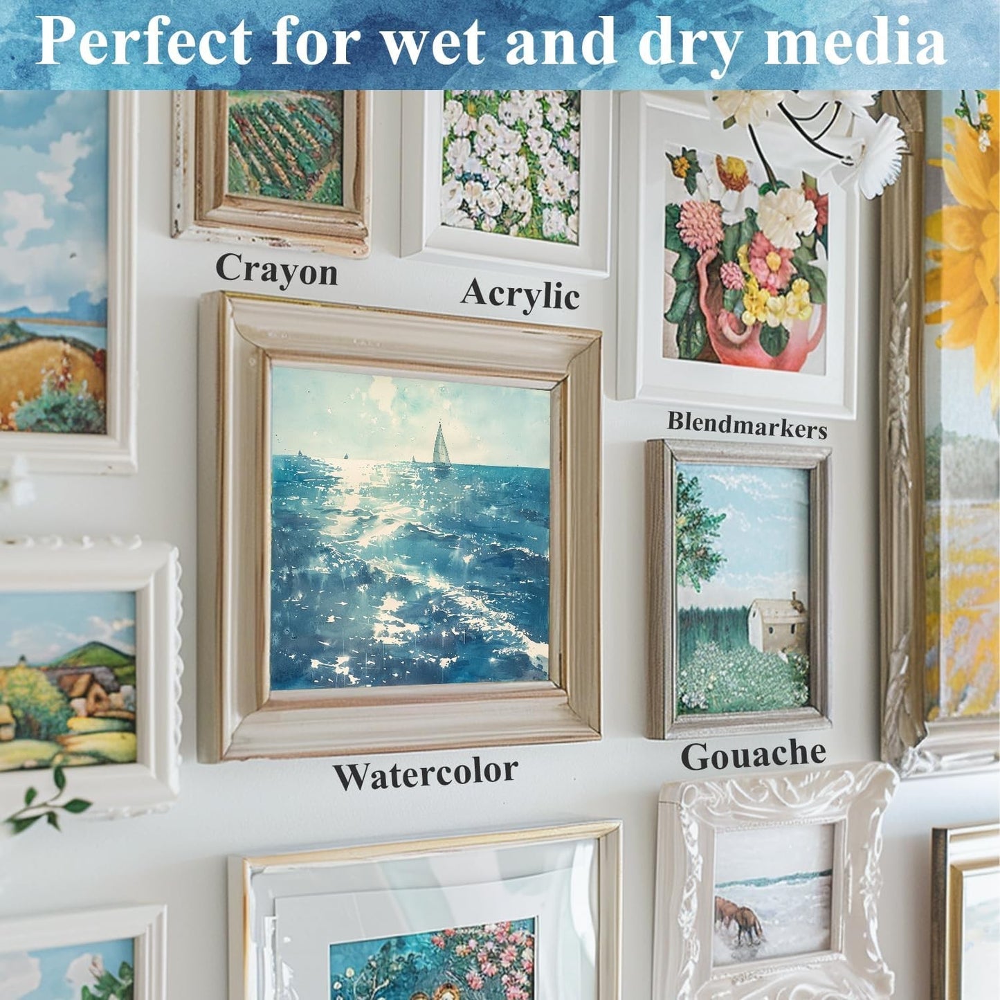 Watercolor Paper Pad, 9"X12&Quo