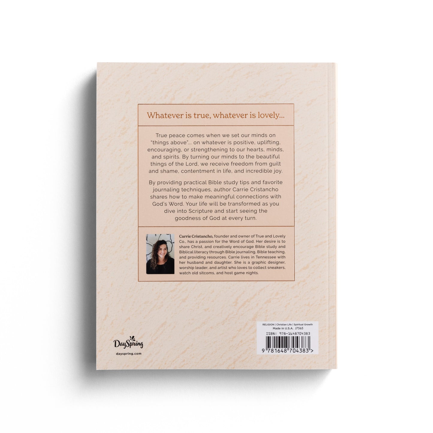 - Whatever Is True and Lovely: Devotional Journal (Paperback)