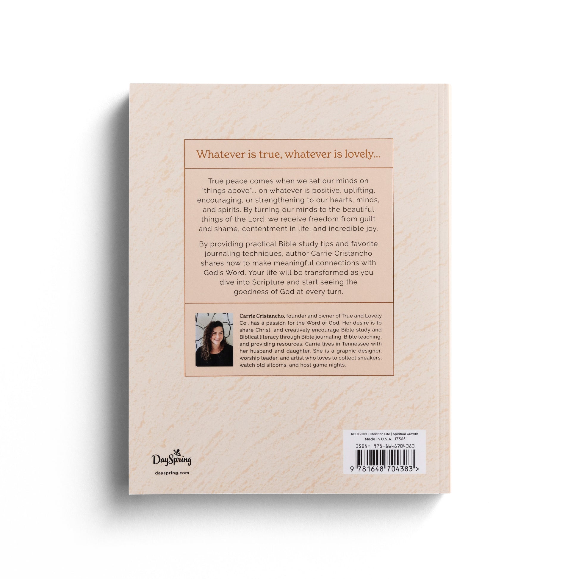 - Whatever Is True and Lovely: Devotional Journal (Paperback)