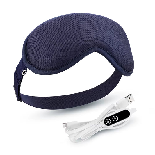 Hot Compress Electric Steam Eye Mask 3D Massage Constant Temperature Smart Timing Sleep Shading Sleeping Mask Eye Relief