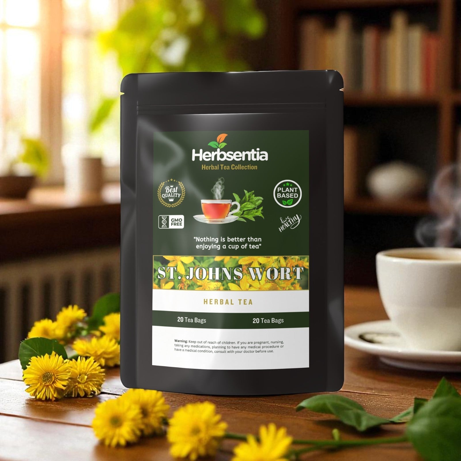 St. John'S Wort Tea - 20 Servings