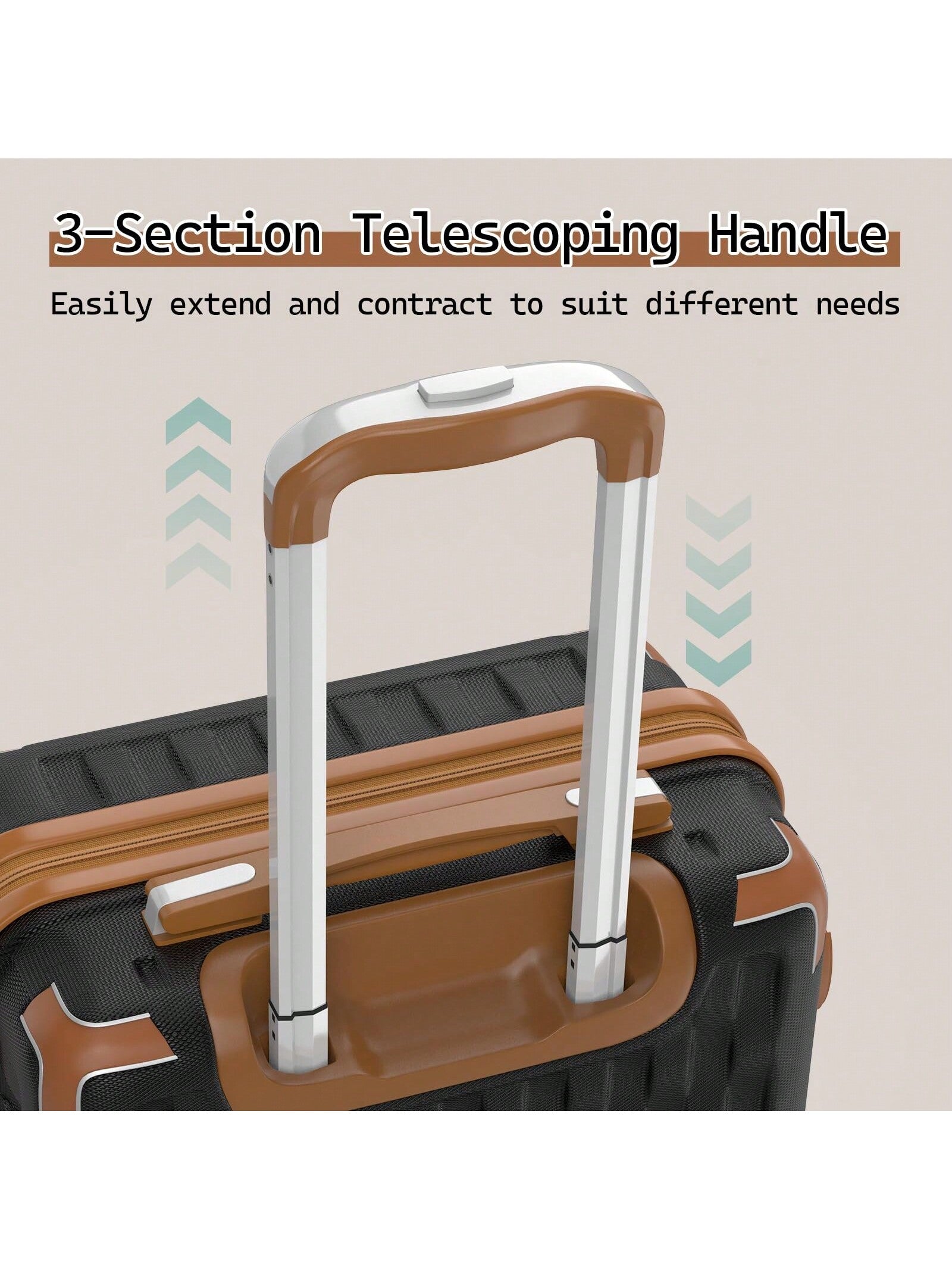 Joyway Melalenia Luggage Sets 7 Piece Suitcase Set, Hard Shell Carry on Luggage Travel Suitcases with Spinner Wheels and TSA Lock, Lightweight Luggage Set for Women