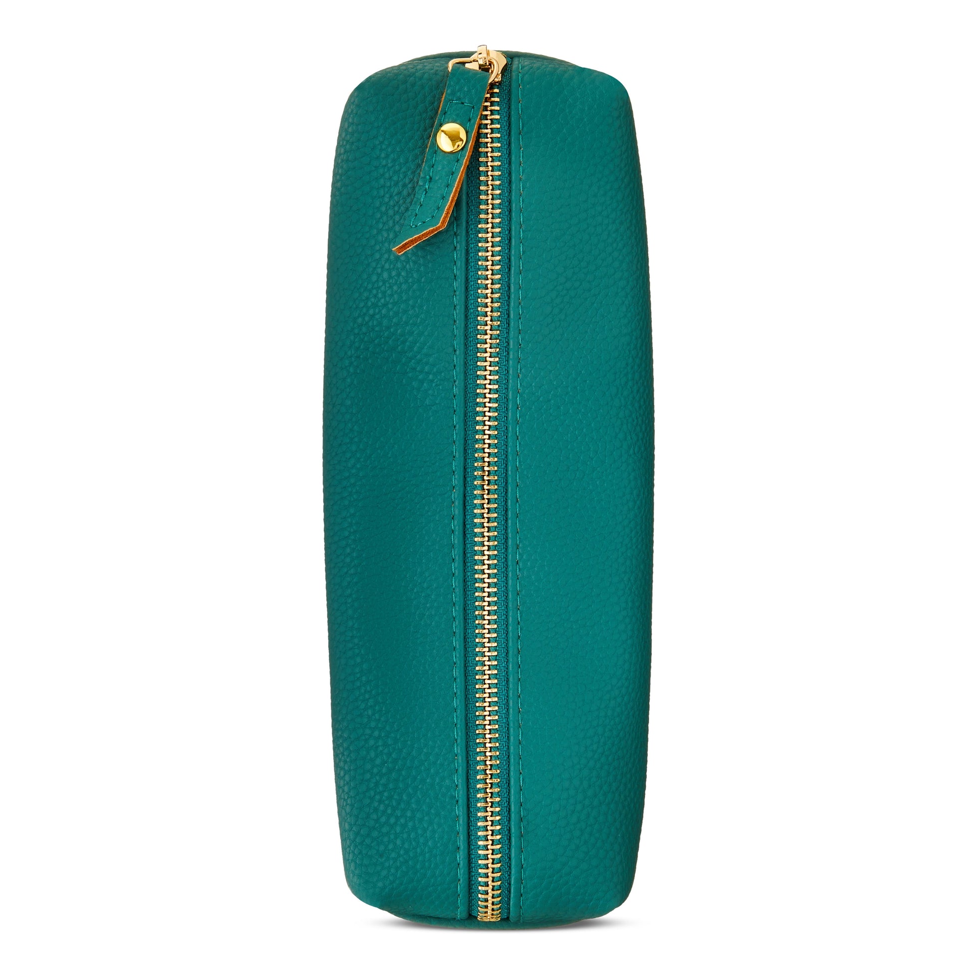 Pen + Gear Simulated Leather Pencil Pouch, Green for Middle School