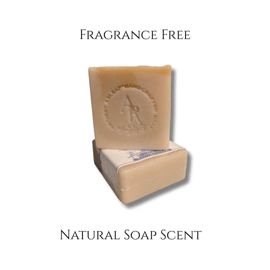 Hibiscus Tea Shampoo Bar, with Multani Mitti, Tepezcohuite and Tallow, Fragrance-Free, Balancing, Nourishing, Strengthening. 5 Oz Shampoo Bar