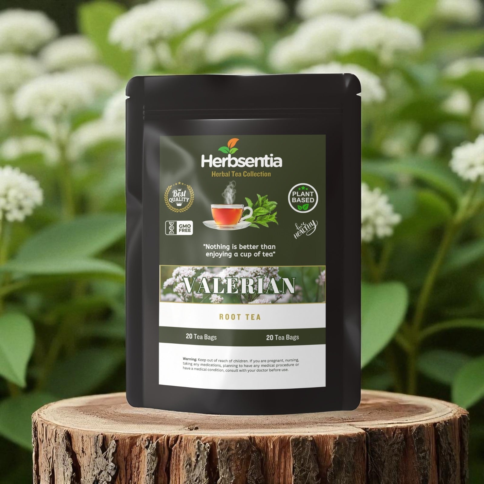 Valerian Root Tea - Calming and Relaxation