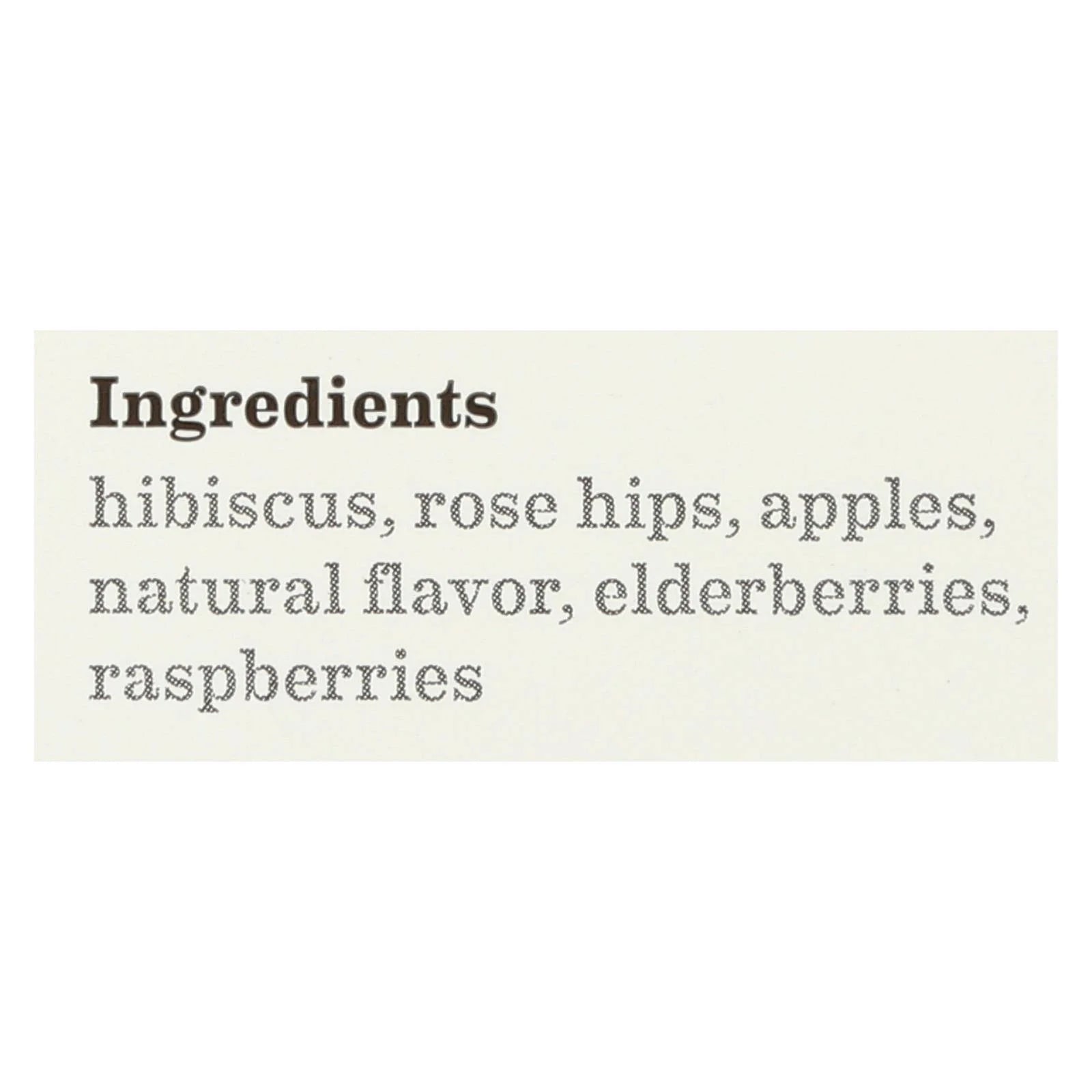 Bigelow Red Raspberry, Caffeine-Free Herbal Tea Bags, 20 Count