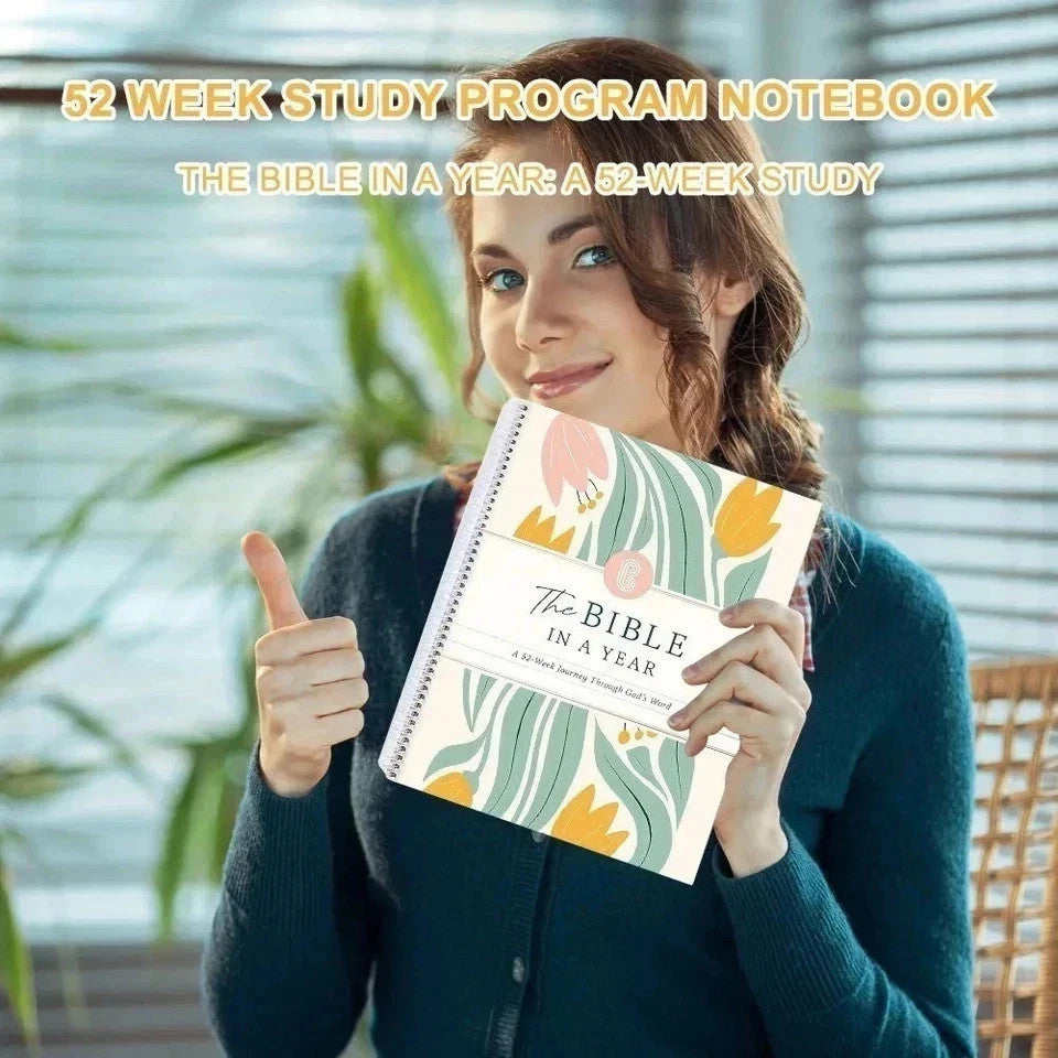 The Bible in a Year a 52-Week Study Spiral Bound Gods Word Plan for Women