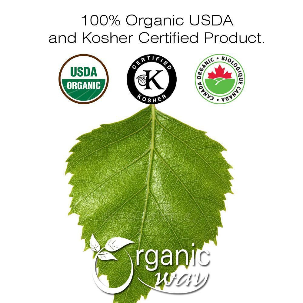 Organic Way Birch Leaf Whole - Herbal Tea | Organic, Kosher & USDA Certified