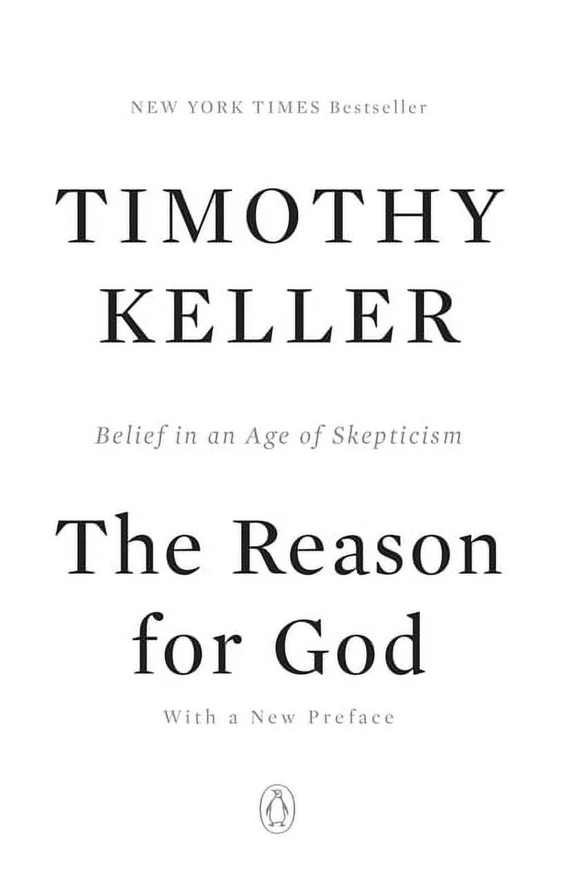The Reason for God: Belief in an Age of Skepticism, (Paperback)