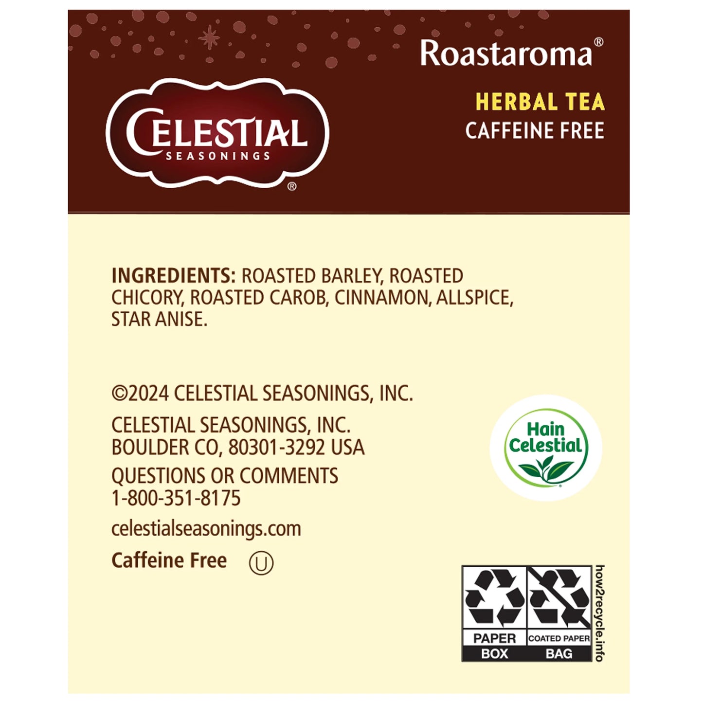 Roastaroma Herbal Tea Bags (20 Count)
