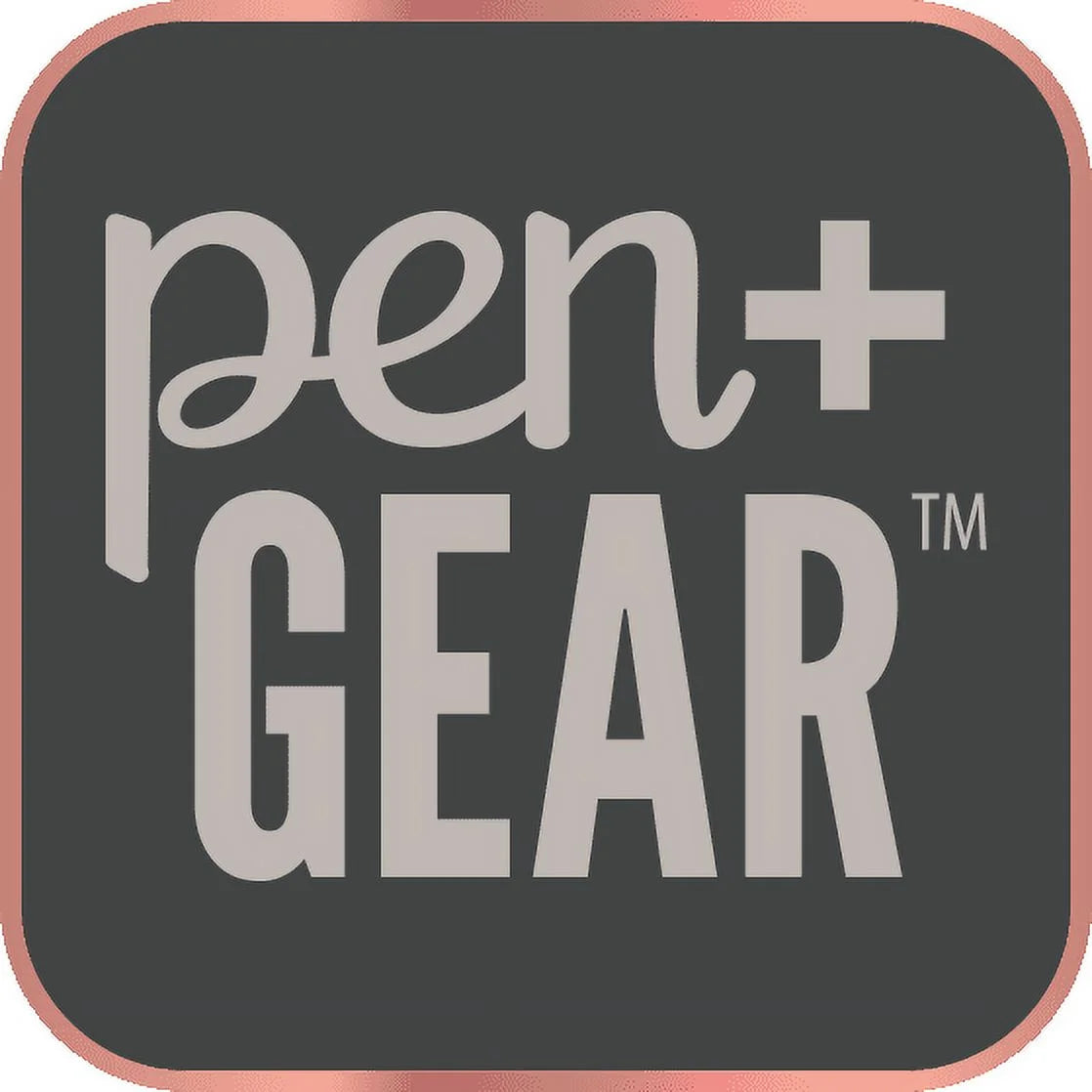 Pen + Gear Simulated Leather Pencil Pouch, Pink for Middle School