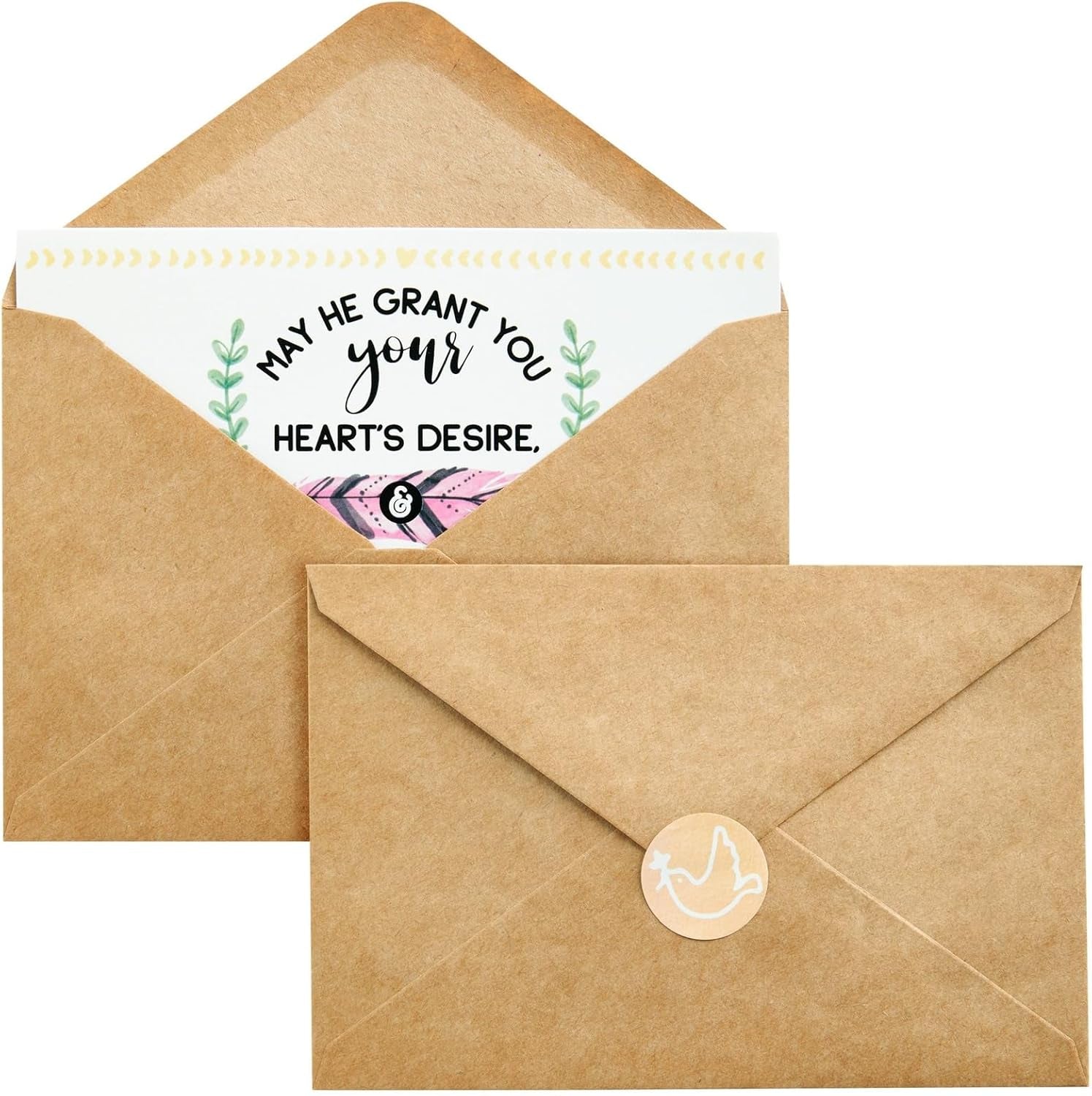 120 Pack Christian Greeting Cards Bulk with Envelopes, Religious Encouragement S