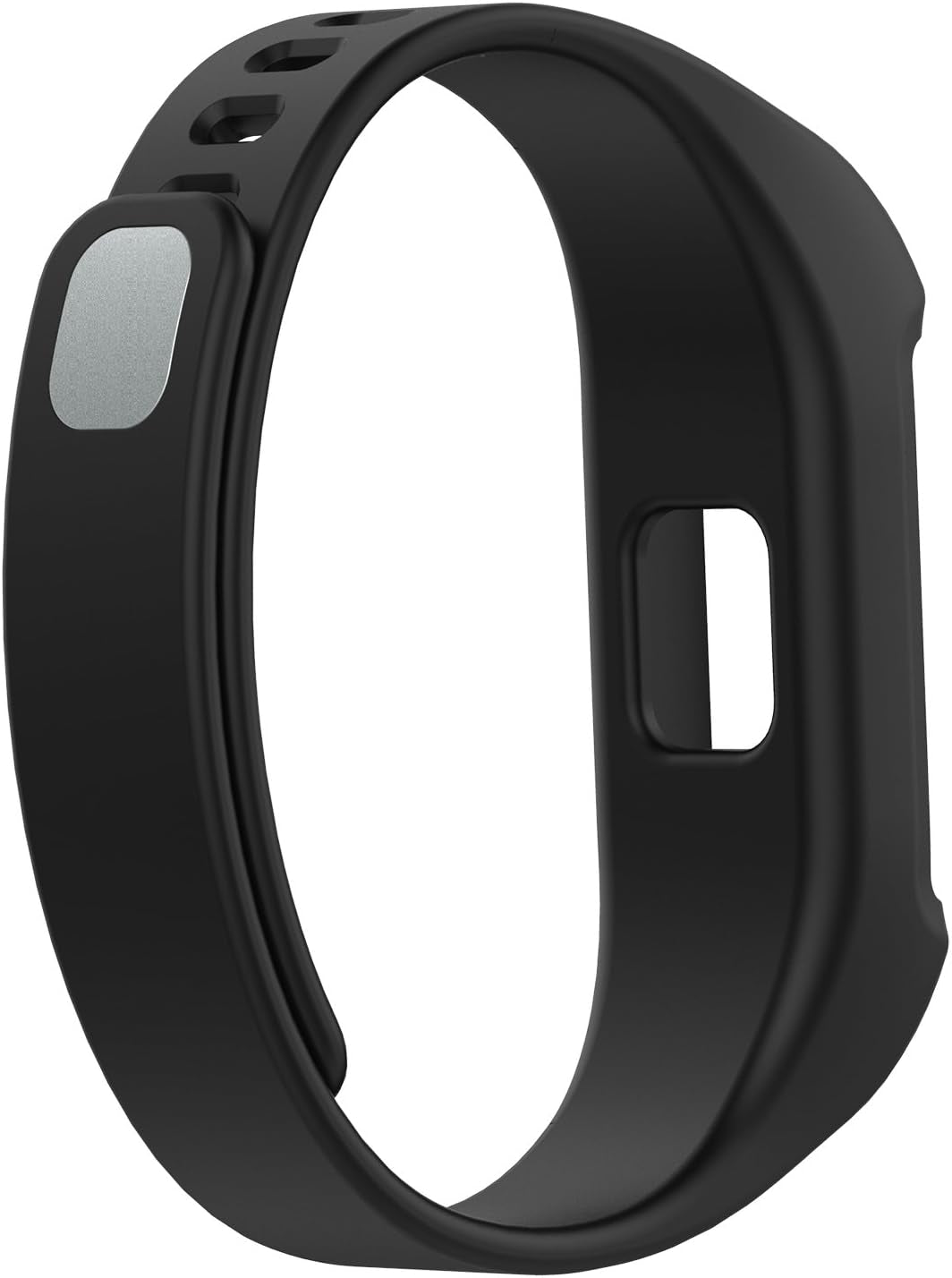 Band Compatible with Ticband Band Ticwatch Ticband Sport Wristbands Replacement One-Piece Soft Silicone Breathable Adjustable Watch Band Strap Bracelet for Ticwatch Ticband Fitness Tracker