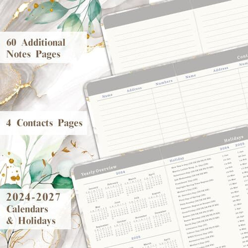 Pocket Calendar 2024-2027 - 3 Year Monthly Planner 2024-2027, July New Version