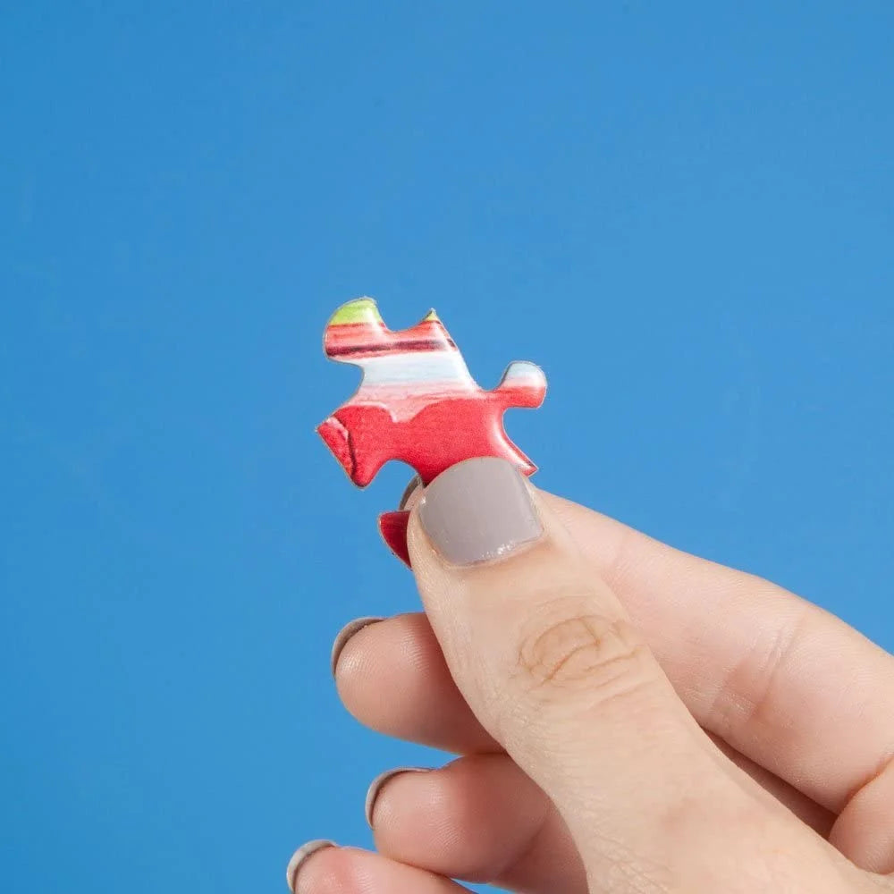 500 Piece Jigsaw Puzzle Cabin on the Lake Summer Lake House by Alan Giana 18" X 24"