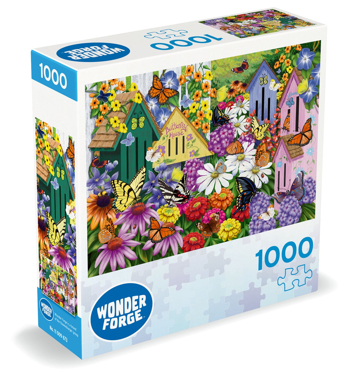 Wonder Forge Puzzle Series - Garden Neighbors (2024), 1000 Piece Jigsaw Puzzle