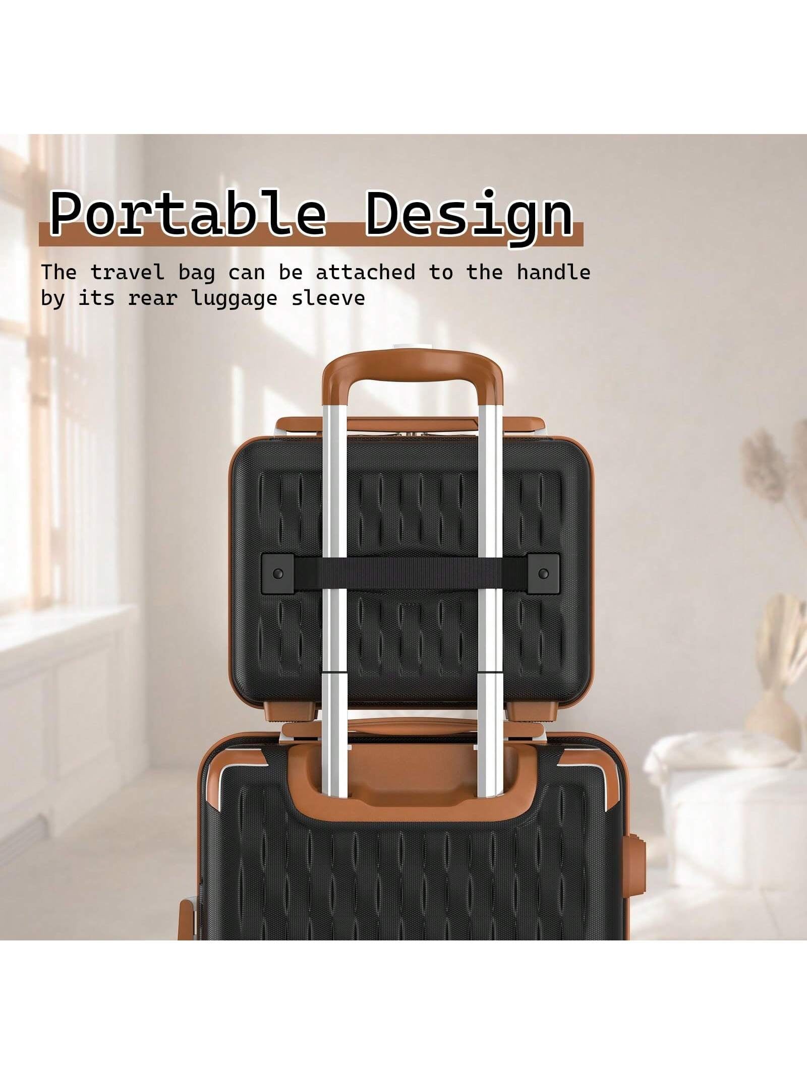 Joyway Melalenia Luggage Sets 7 Piece Suitcase Set, Hard Shell Carry on Luggage Travel Suitcases with Spinner Wheels and TSA Lock, Lightweight Luggage Set for Women