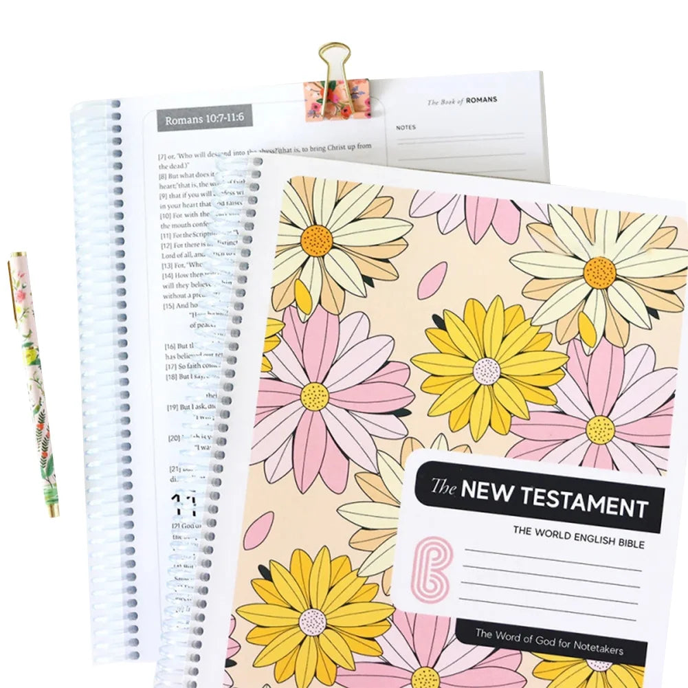 The Notebook in a Year: a 52-Week Journey through God'S Word, Extra-Wide Margins Notebook for Thinking, 365 Pages Notebook Notebook (A4 Size)