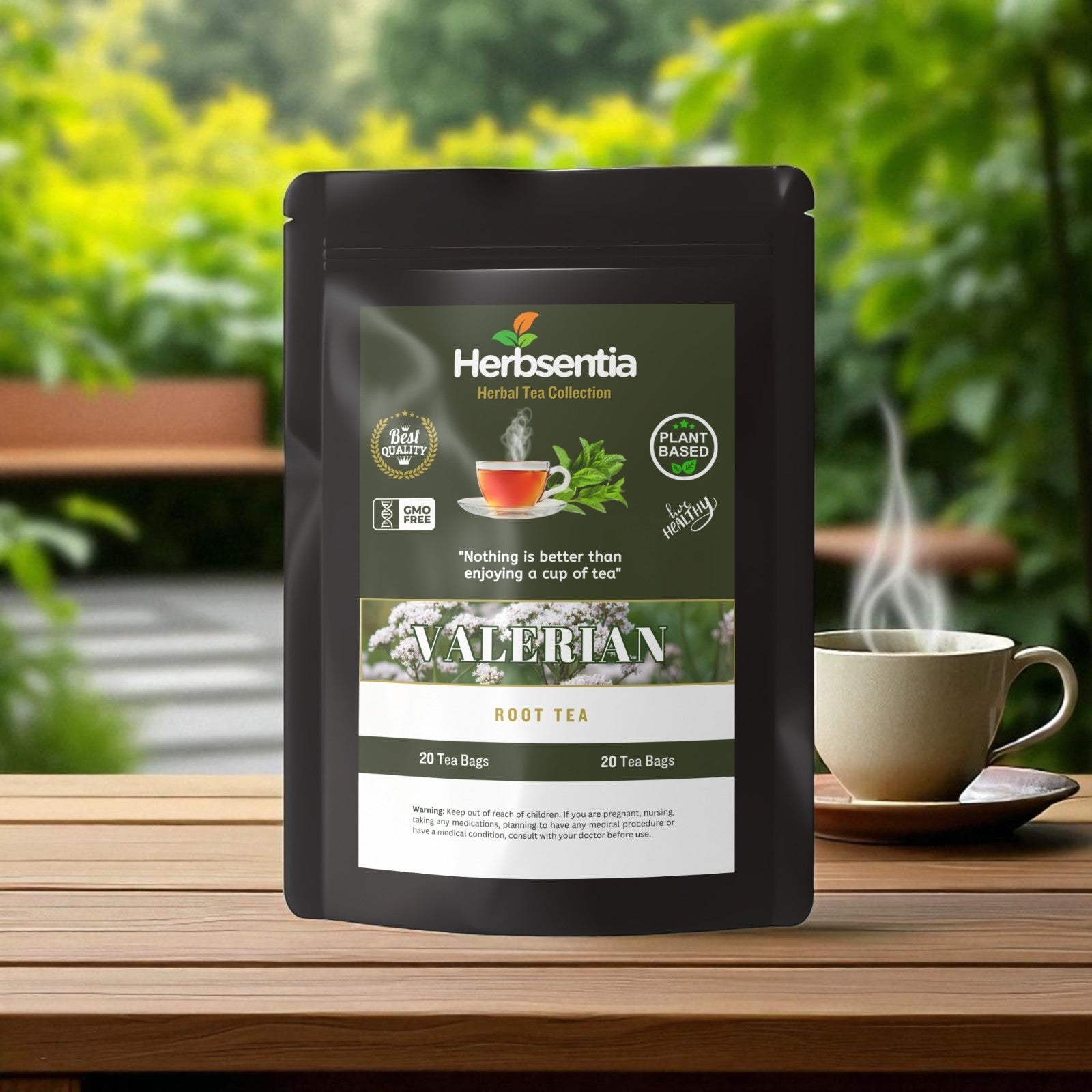 Valerian Root Tea - Calming and Relaxation