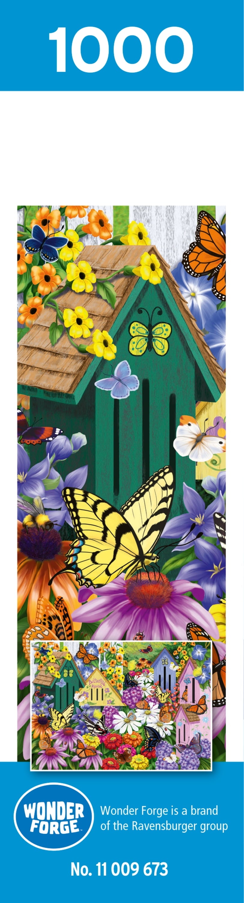 Wonder Forge Puzzle Series - Garden Neighbors (2024), 1000 Piece Jigsaw Puzzle