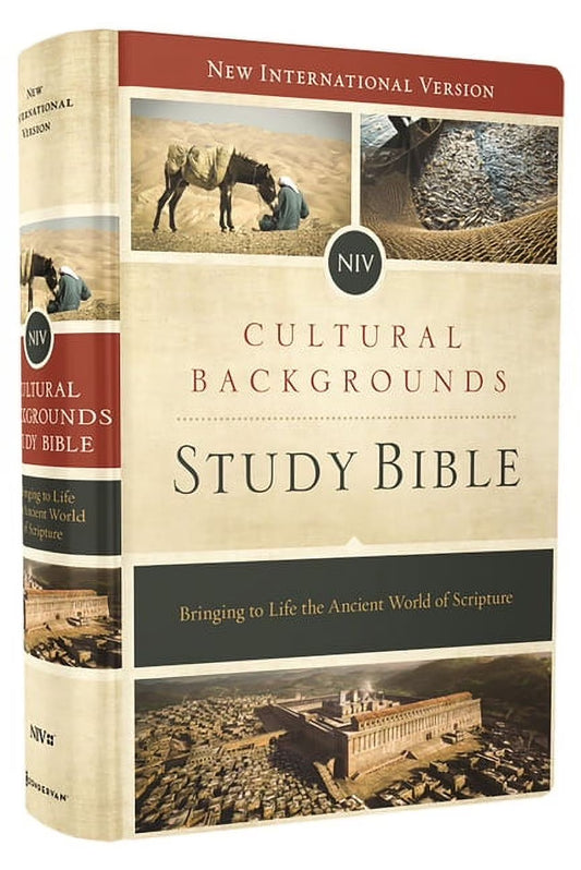 Cultural Backgrounds Study Bible-Niv: Bringing to Life the Ancient World of Scripture, (Hardcover)
