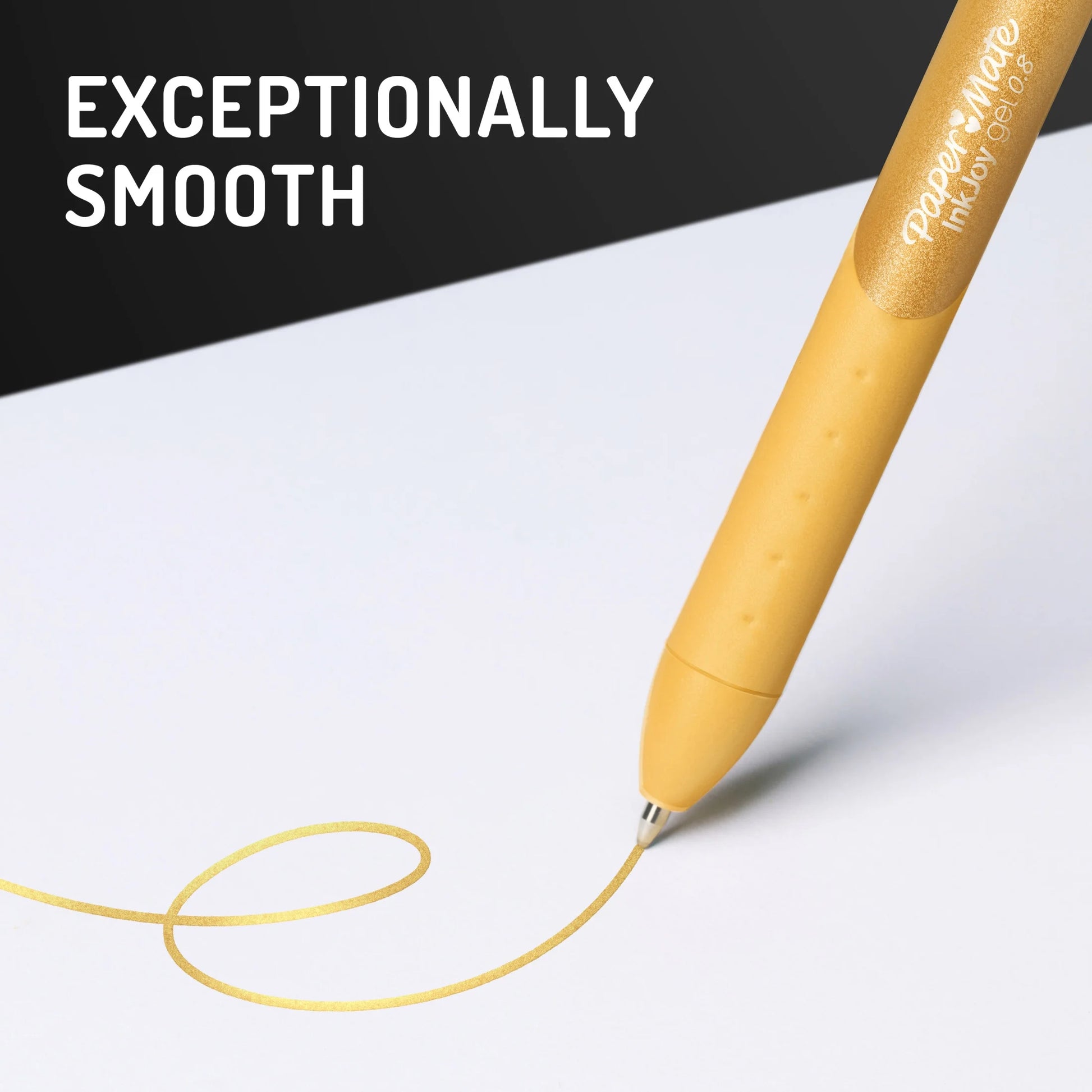 Paper Mate Inkjoy Gel Metallic Pens, Medium Point (0.8Mm), Assorted, 3 Count