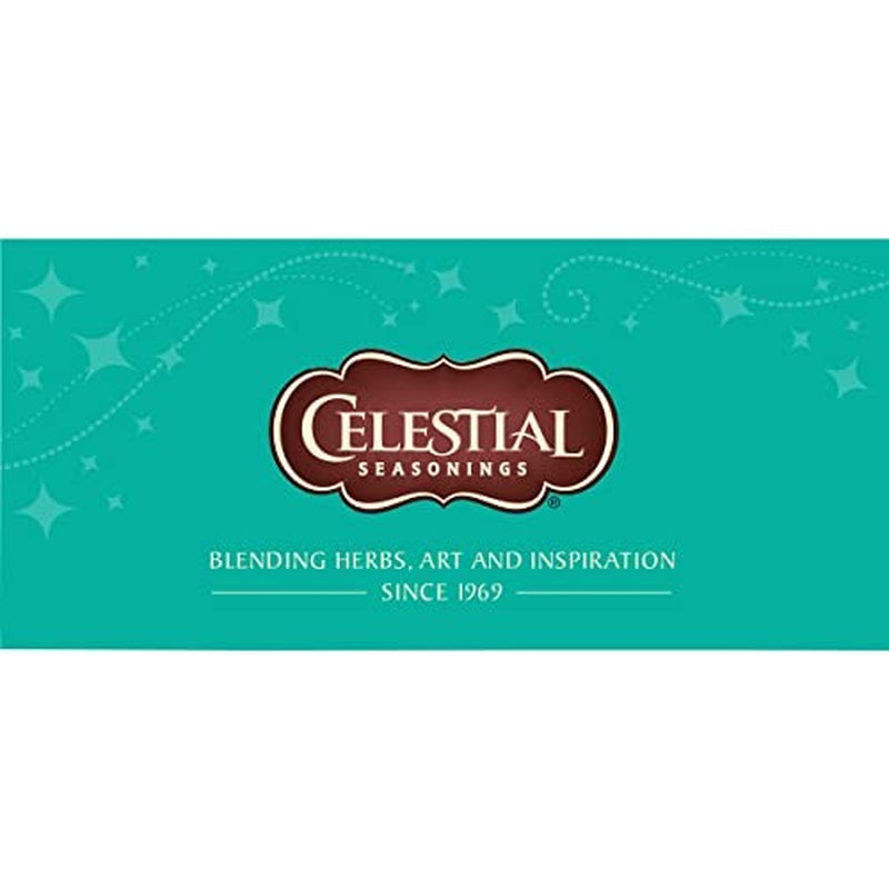 Celestial Seasonings Herbal Tea, Sugar Cookie Sleigh Ride, 20 Count Box 6-Count