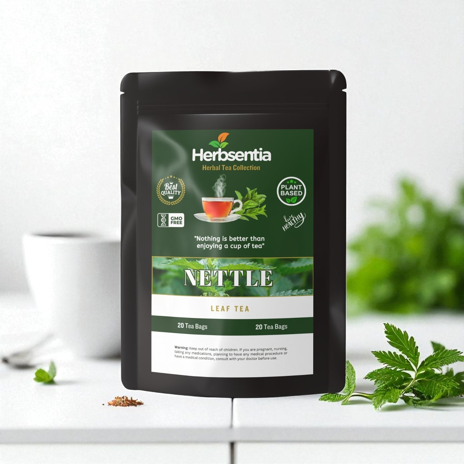 Nettle Leaf Tea - Sensitivity and Respiratory System