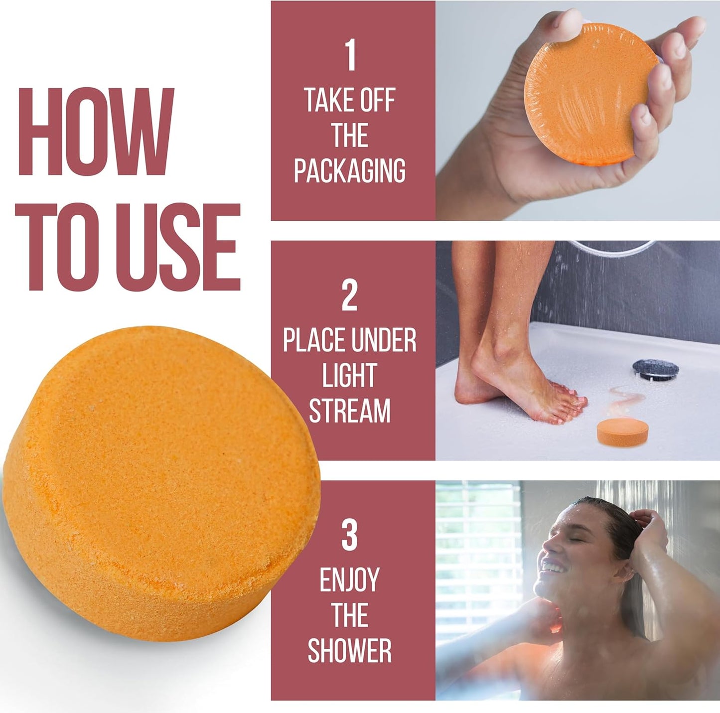 Shower Steamers Aromatherapy Gift Box Made in USA Self Care Gifts for Women and Men - All Natural Shower Bombs - Shower Tablets Made with Essential Oils