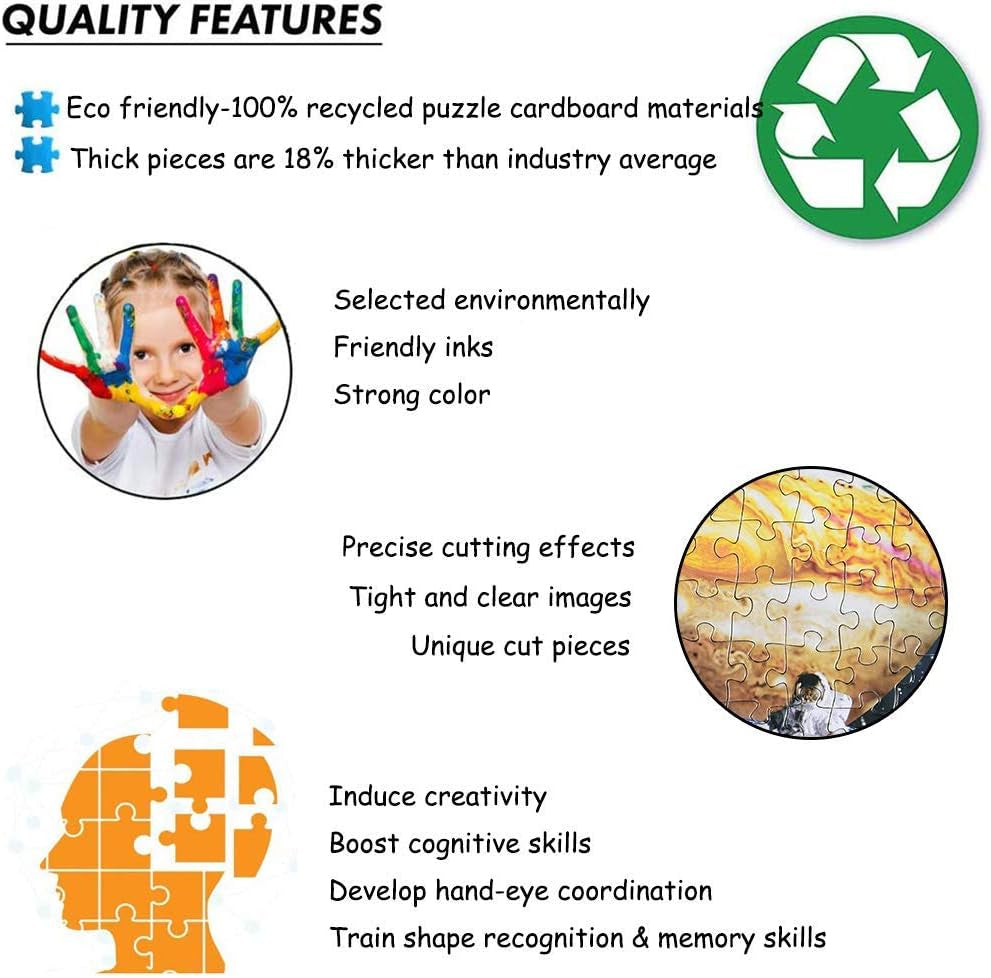 Jigsaw Puzzles for Adults 1000 Pieces Kids Boys Girls,Magic Academy,Intellective Educational Decompression Gift Fun Interesting Family Parent Child Cooperative Game