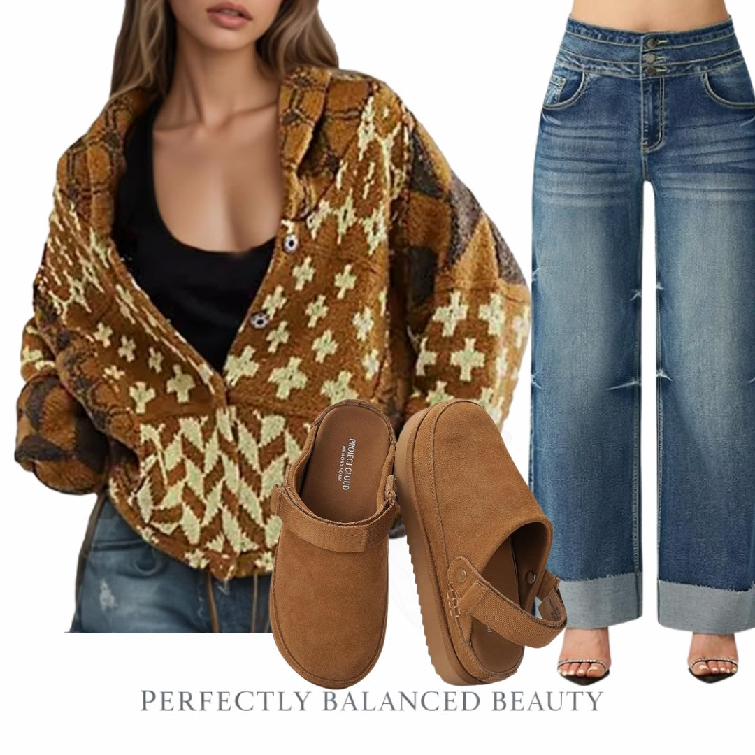 Shop This Look | City Neutral Capsule – Boho Cardigan and Jeans