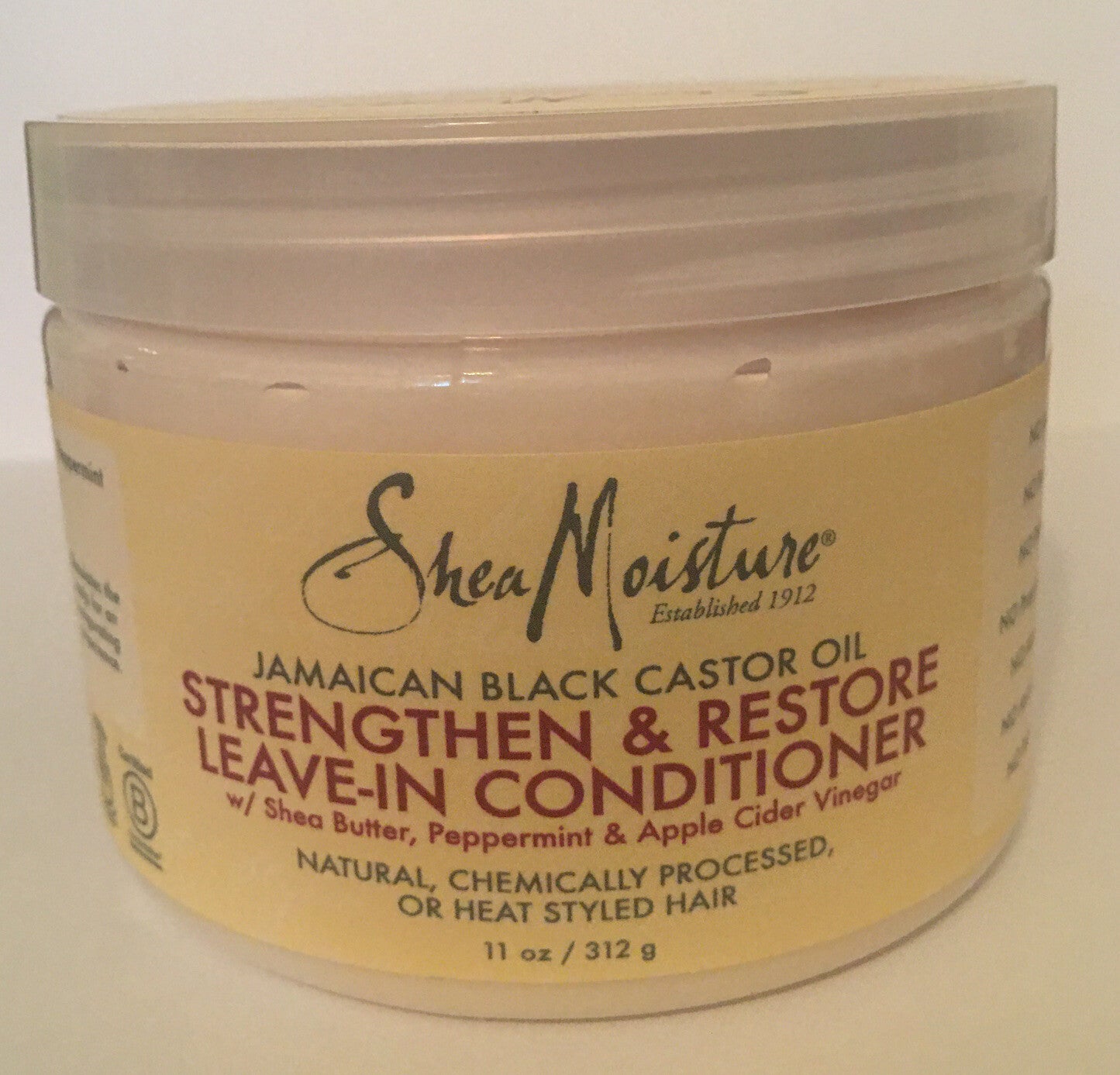 Shea Moisture Jamaican Black Castor Oil Strengthen& Restore Leave-In Conditioner