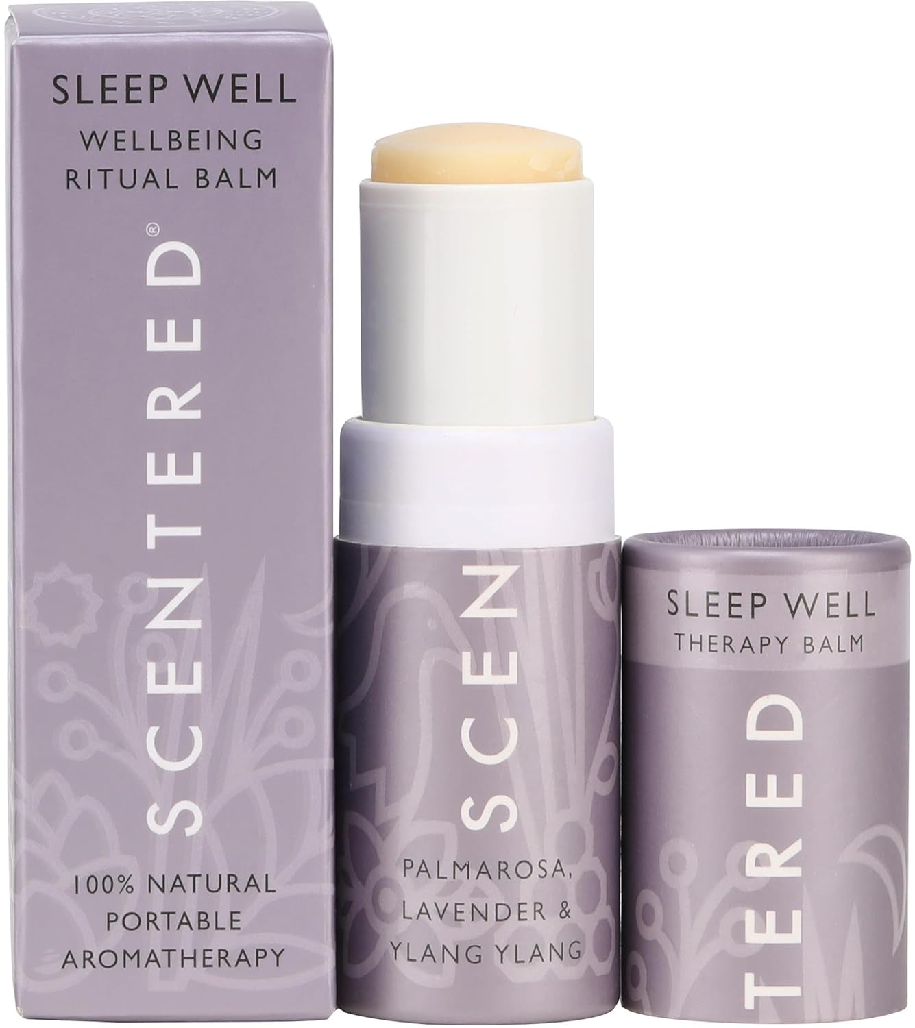 Sleep Well Balm – Aromatherapy Sleepstick with Lavender & Chamomile – Natural Sleep Aid Essential Oil Roll on – Relaxation Gifts for Women to Help Sleeping