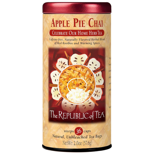 - Apple Pie Chai Herbal Tea, 36 Tea Bags