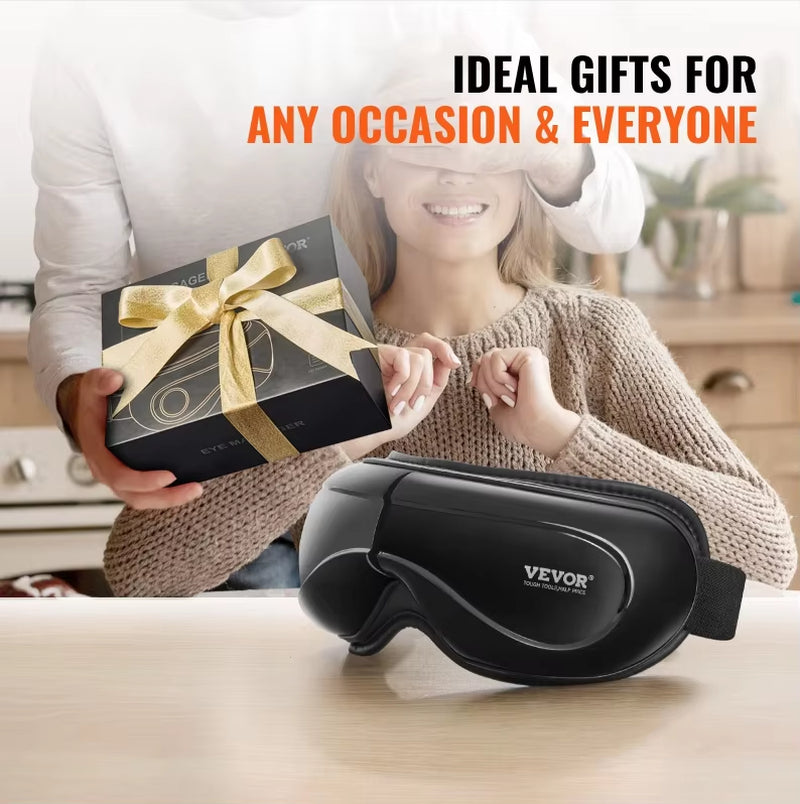 Smart Eye Massage Instrument Vibration Eye Care Massager Airbag Compress Bluetooth Music Eye Relax Fatigue Massage Sleep Mask