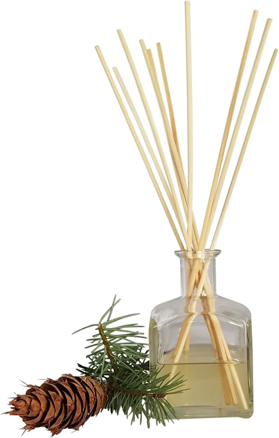 Fir & Lavender Essential Oil Reed Diffuser Refill — Natural Aromatherapy Essential Oil for Reed Diffusers — Made in USA, Home & SPA by  — up to 1 Year Supply, 8Oz